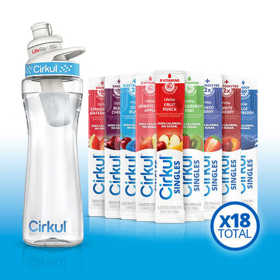 22oz. Plastic Bottle & GoSip® Black Cherry G9